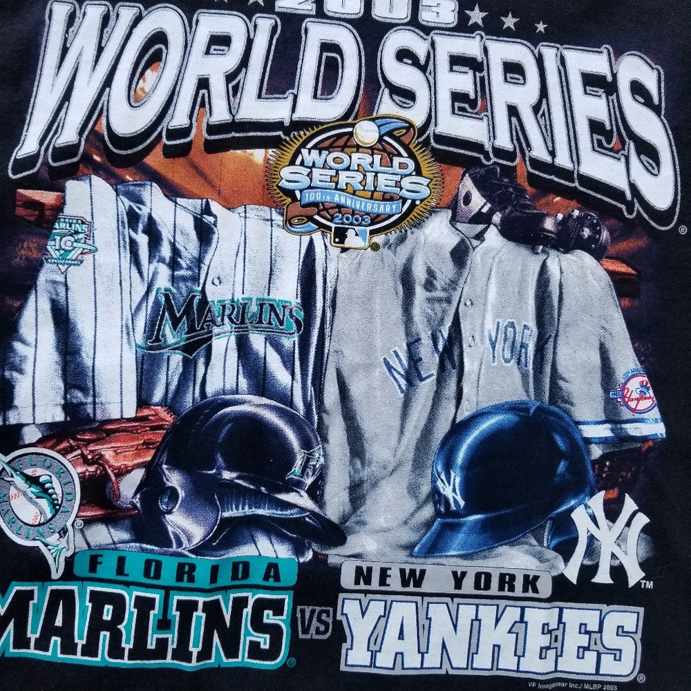 VTG 2003 World Series T-Shirt Size M  - Picture 4 of 8